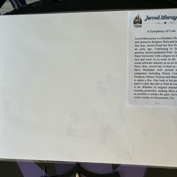 Disney Lithograph A Symphony of Cute - Picture 2 of 2